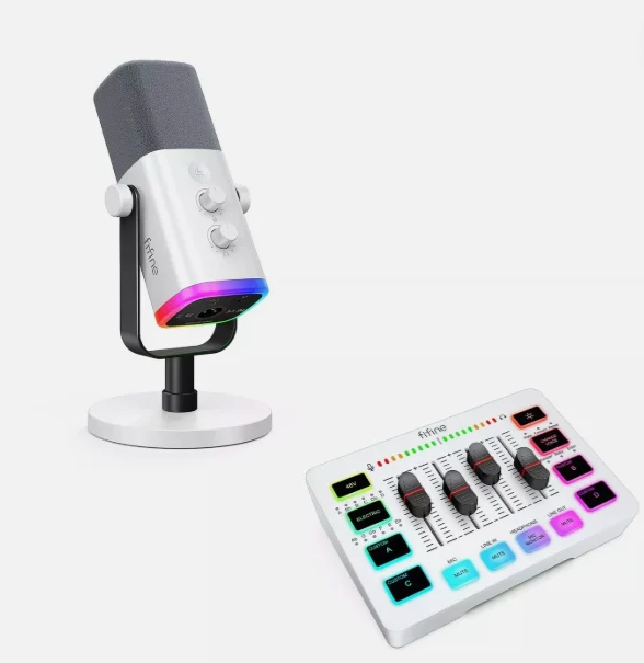 Vivine microphone with mixer