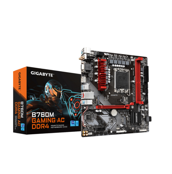 GigaByte Intel B760M Gaming AC DDR4 MotherBoard