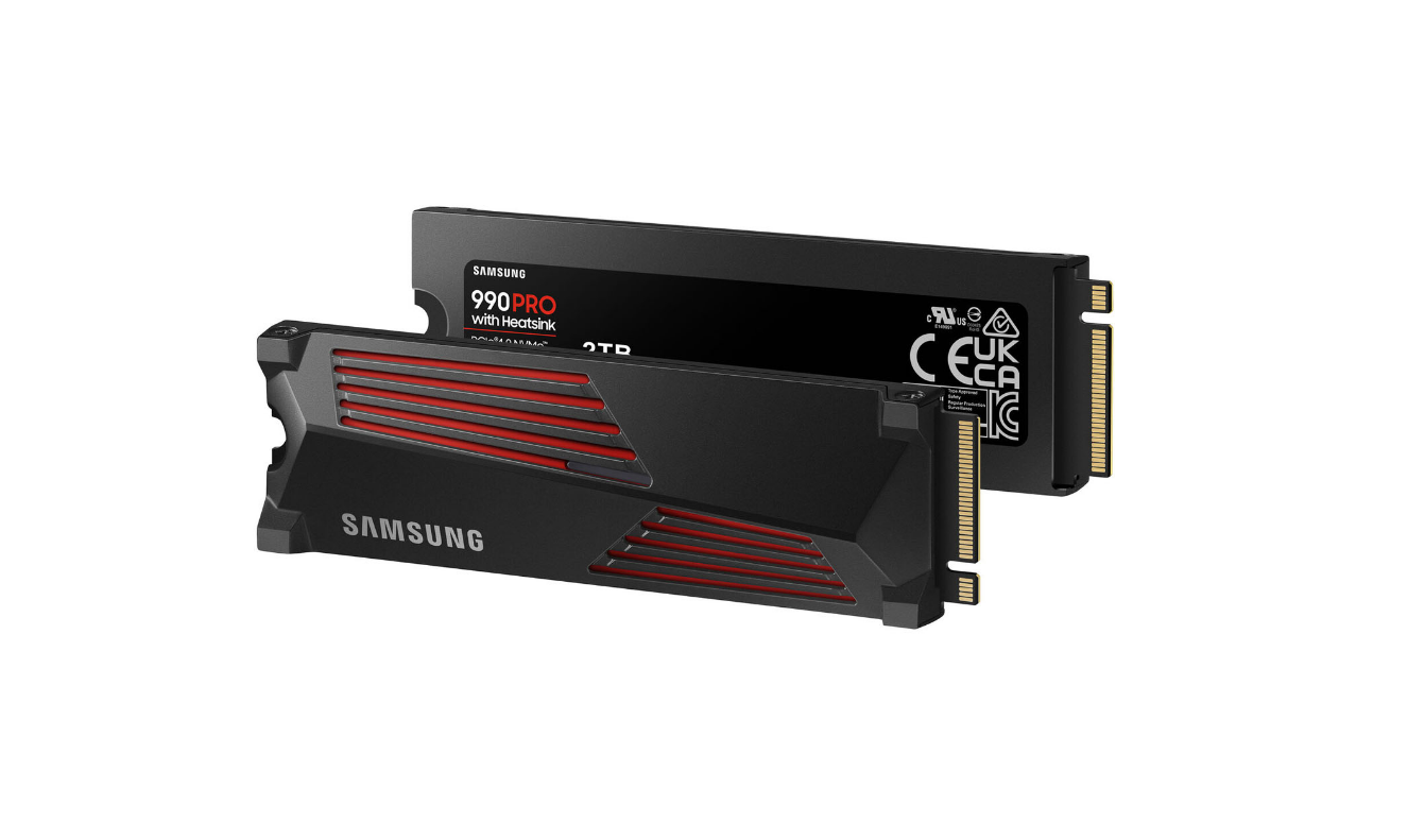 Samsung 2TB 990 PRO PCIe 4.0 x4 M.2 Internal Heatsink SSD (Playstation5 Compatible)