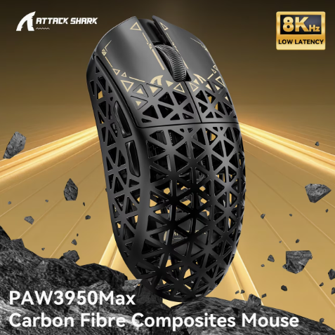 ATTACK SHARK R5 Ultra Carbon