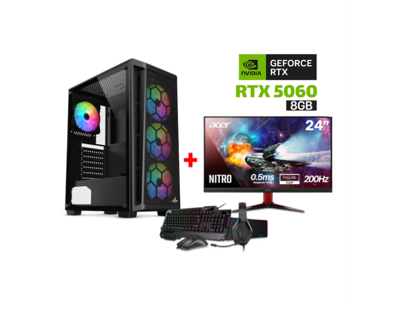 بكج ال5060 مع الشاشه 200 هرتز + بكج 5ب1