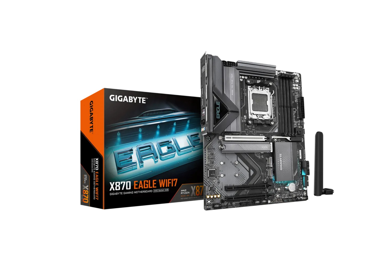 GigaByte X870 Eagle Wifi7 AMD Ryzen DDR5 Gaming Motherboard