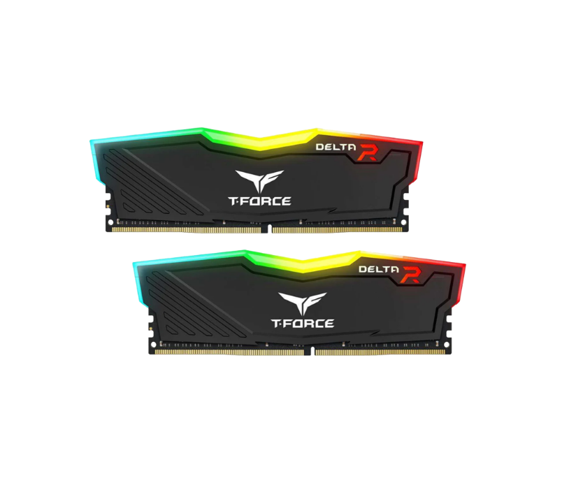 TeamGroup T-Force DELTA RGB 16GB (2x8GB) DDR4 3600MHz CL18 Memory Kit - Black