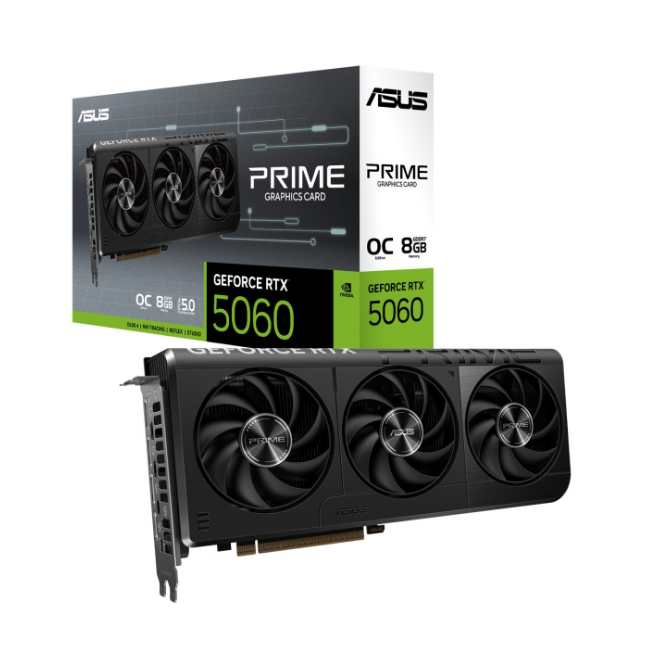 Asus Prime Geforce RTX 5060 OC Edition PCIe 5.0 8GB GDDR7