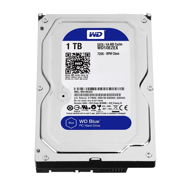 Western Digital 1TB Desktop Sata Hard Drive