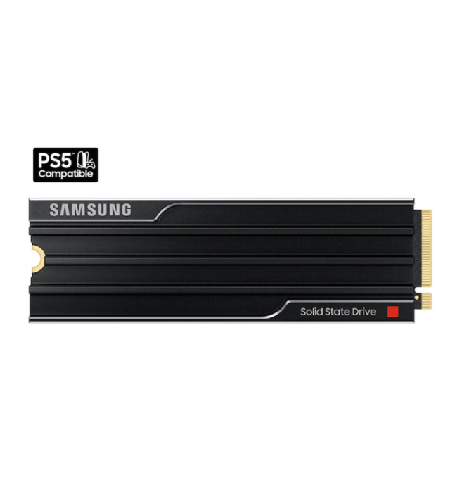 Samsung (9100 PRO) With Headsink 2TB Internal SSD PCIe Gen 5x4 NVMe, Speeds Up to 14700 MB/s, PS Compatible