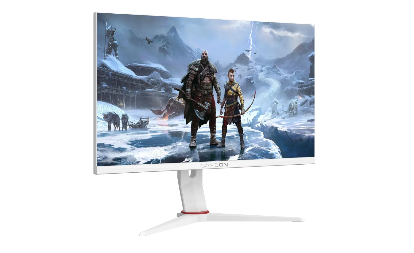 GAMEON GOA27FHD180IPS Artic Pro Series 27" FHD, 180Hz, MPRT 0.5ms, Fast IPS Gaming Monitor (Support PS5) - White