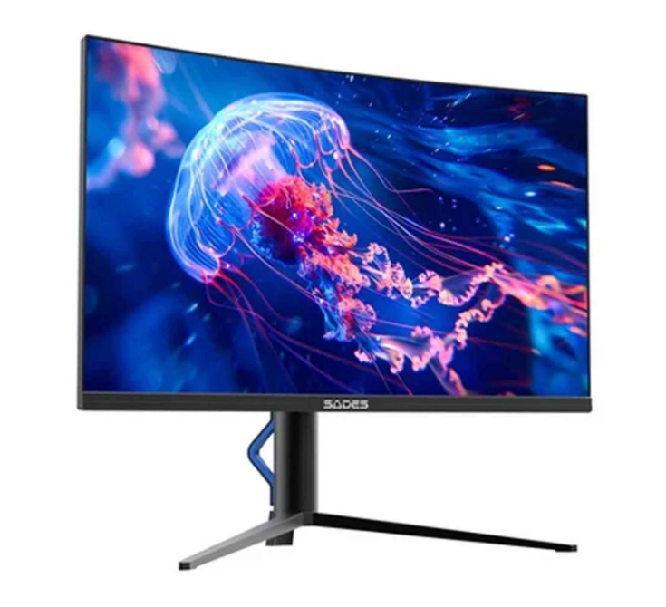 Sades BX-Jellyfish 27 Inch FHD HDMI 2.1 280Hz 0.5ms Curved Gaming Monitor - Black